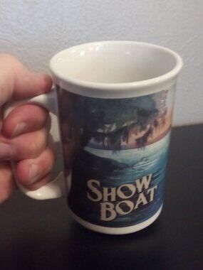 Collectible Souvenir Mug for the Broadway Musical "Show Boat" New York
